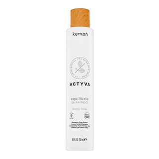 Kemon Actyva Equilibrio Shampoo čistiaci šampón Pre Rýchlo Mastiace Sa Vlasy 250 Ml