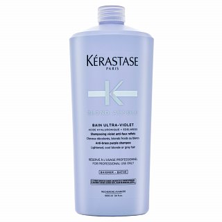 Fialový šampón pre studené odtiene blond vlasov Blond Absolu Bain Ultra Violet (Anti-Brass Purple Shampoo) 1000 ml kúpite na Brasty.sk