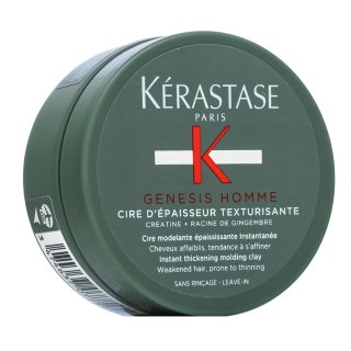 Kérastase Genesis Homme Cire D'Épaisseur Texturisante stylingová modelovacia pasta pre jemné alebo rednúce vlasy pre mužov 75 ml