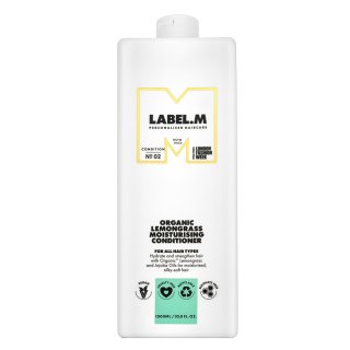 label.m Organic Lemongrass Moisturising Conditioner hĺbkovo hydratačný kondicionér s citrónom a citrónovou trávou 1000 ml kúpite na Brasty.sk