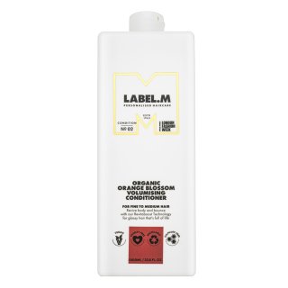 label.m Organic Orange Blossom Volumising Conditioner kondicionér pre objem a pevnosť 1000 ml