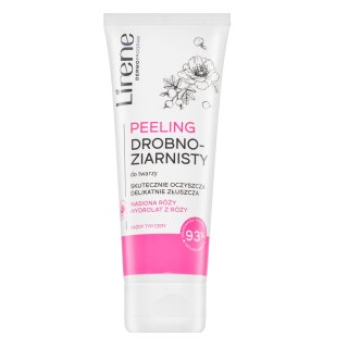 Lirene Cleansing Care Rose Face Peeling Peeling Pre Všetky Typy Pleti 75 Ml