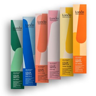 Londa Professional Color Switch Semi Permanent Color Creme Semi-permanentná Farba Na Vlasy Bang! Blue 80 Ml