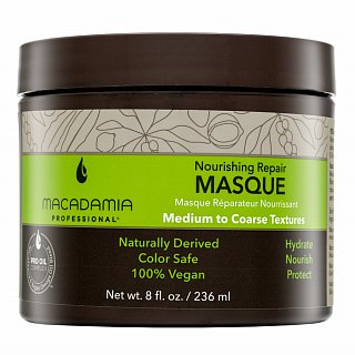 Macadamia Natural Oil Nourishing Repair vyživujúca maska na vlasy s hydratačným účinkom 236 ml