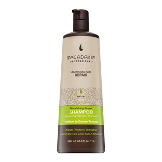 Macadamia Professional Nourishing Repair Shampoo Vyživujúci šampón Pre Suché A Poškodené Vlasy 1000 Ml