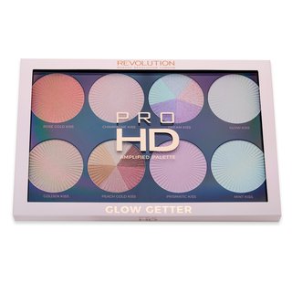 Makeup Revolution Pro HD Amplified Palette Glow Getter Multifunkčná Paleta 24 G