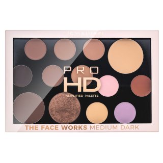 makeup-revolution-pro-hd-amplified-palette-the-face-works-medium-dark-multifunkcna-paleta-15-g