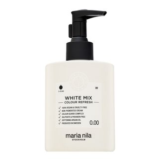 Maria Nila Colour Refresh White Mix vyživujúca maska bez farebných pigmentov k dotvoreniu pastelových odtieňov výdrž 4 – 10 umytí 0.00 300 ml