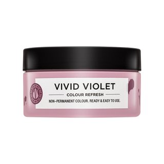 Maria Nila Colour Refresh Vyživujúca Maska ​​s Farebnými Pigmentmi Pre Vlasy S Fialovými Odtieňmi Vivid Violet 100 Ml