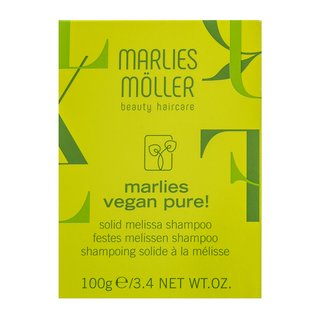 Marlies Möller Marlies Vegan Pure! Solid Melissa Shampoo Tuhý šampón S Vyživujúcim účinkom 100 G