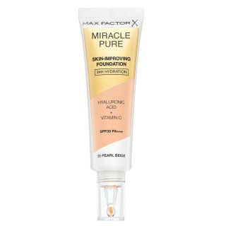 Max Factor Miracle Pure Skin dlhotrvajúci make-up SPF 30 odtieň 35 Pearl Beige 30 ml