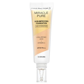Max Factor Miracle Pure Skin dlhotrvajúci make-up SPF 30 odtieň 75 Golden 30 ml