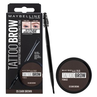 Maybelline Tattoo Brow Pomade gél na obočie 2v1 05 Dark Brown