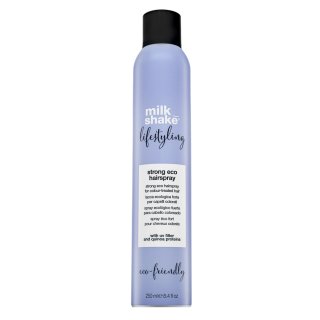 milk_shake® Lifestyling Strong Eco Hairspray lak na vlasy so silnou fixáciou 250 ml