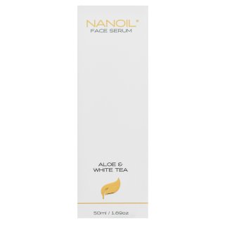 Nanoil Aloe & White Tea Face Serum Rozjasňujúce Sérum S Hydratačným účinkom 50 Ml
