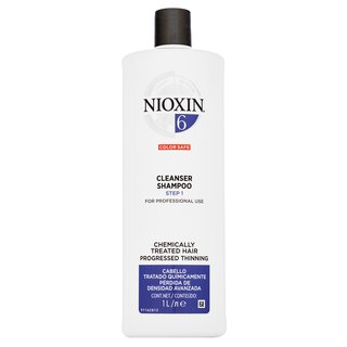 Nioxin System 6 Cleanser Shampoo čistiaci šampón pre chemicky ošetrené vlasy 1000 ml