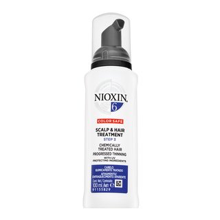 Nioxin System 6 Scalp & Hair Treatment Vyživujúci Leave-in Krém Pre Farbené, Chemicky Ošetrené A Zosvetlené Vlasy 100 Ml
