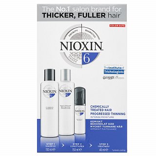 Nioxin System 6 Trial Kit Sada Pre Rednúce Vlasy 150 Ml + 150 Ml + 40 Ml