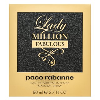 Paco Rabanne Lady Million Fabulous Intense Parfémovaná Voda Pre ženy 80 Ml
