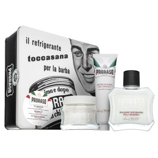Proraso Set Whole Routie sada na holenie pre mužov White