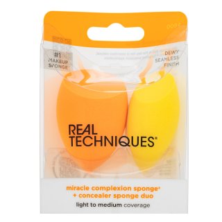 Real Techniques Sponge+ Miracle Complexion & Concealer hubka na make-up 2ks 1 ks