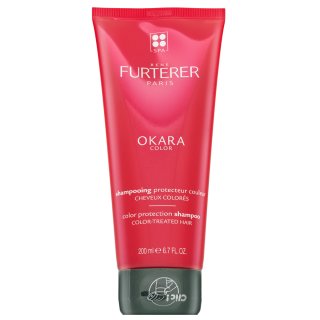 Rene Furterer Okara Color Color Protection Shampoo Ochranný šampón Pre Farbené Vlasy 200 Ml