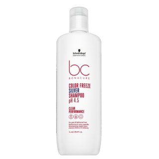 Schwarzkopf Professional BC Bonacure Color Freeze Silver strieborný šampón pre blond a melírované vlasy 1000 ml