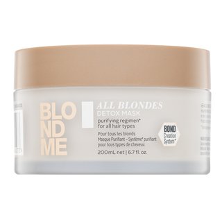 Schwarzkopf Professional BlondMe All Blondes Detox Mask Posilňujúca Maska Pre Blond Vlasy 200 Ml