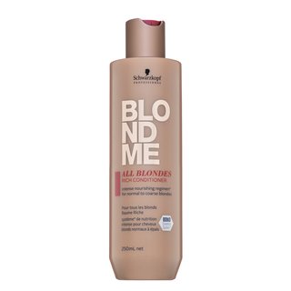Schwarzkopf Professional Blondme All Blondes Rich vyživujúci kondicionér pre hrubé vlasy 250 ml