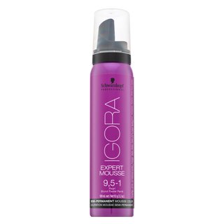 Schwarzkopf Professional IGORA Expert Mousse farbiaca pena na vlasy odtieň 9,5-1 Pearl 100 ml