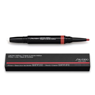 Shiseido LipLiner InkDuo 07 Poppy kontúrovacia ceruzka na pery 2v1 1,1 g