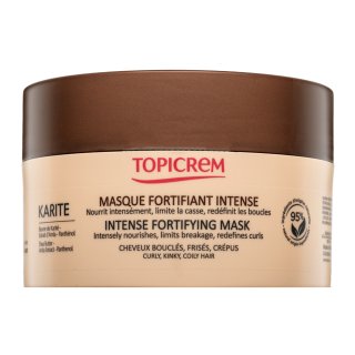 Topicrem KARITÉ Intense Fortifying Mask posilujúca maska pre vlnité a kučeravé vlasy 250 ml
