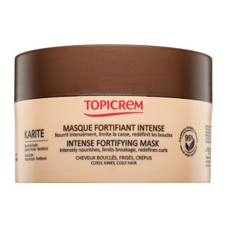 Topicrem Karité Intense Fortifying Mask Posilňujúca Maska Pre Kučeravé Vlasy 250 Ml