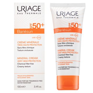 Uriage Bariésun Mineral Cream SPF50+ Ukľudňujúca Emulzia Pre Suchú Atopickú Pokožku 100 Ml