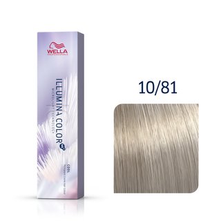 Wella Professionals Illumina Color profesionálna permanentná farba na vlasy 10/81 60 ml