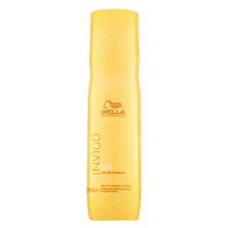 Wella Professionals Invigo Sun After Sun Cleansing Shampoo Vyživujúci šampón Pre Vlasy Namáhané Slnkom 250 Ml