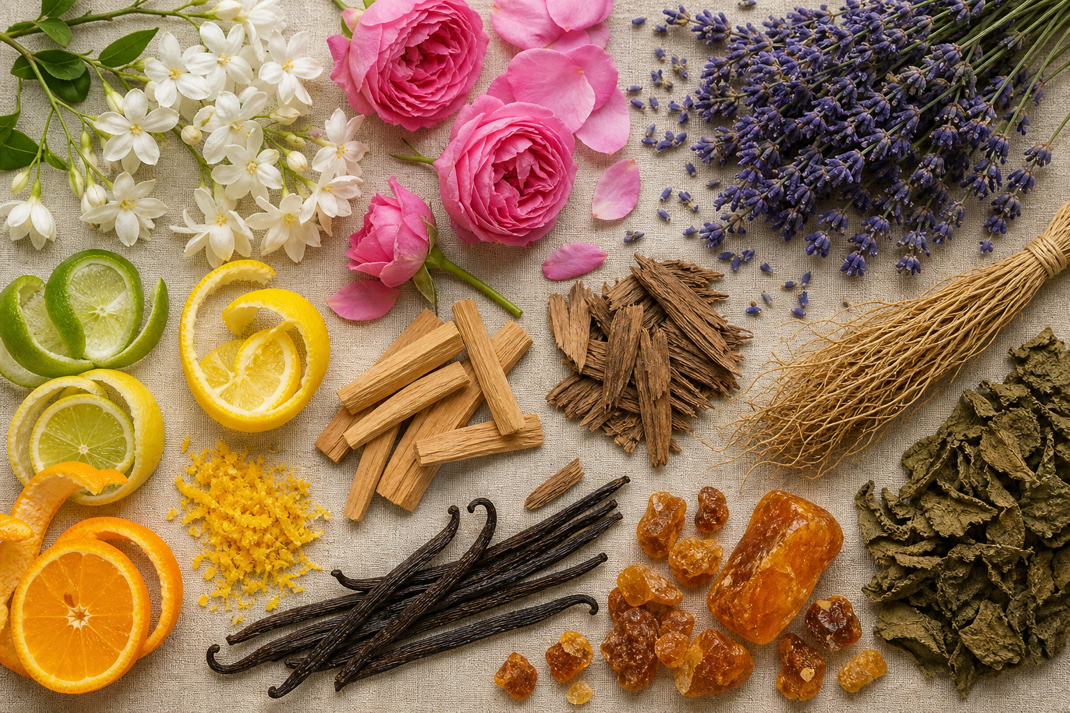 6 nejpoužívanějších ingrediencí v parfémech