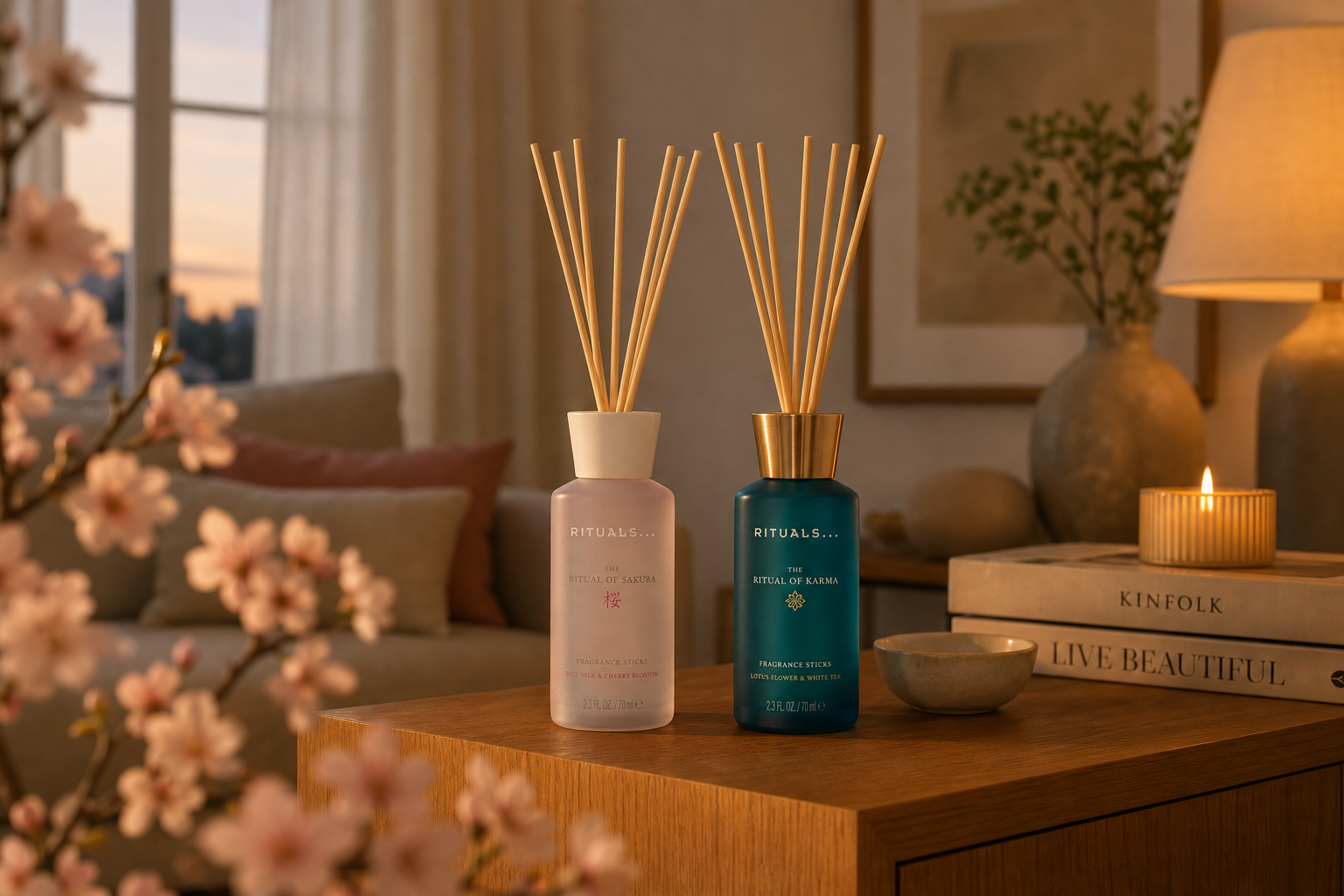 Vonné tyčinky Rituals: sakura a ďalšie sezónne vône do bytu