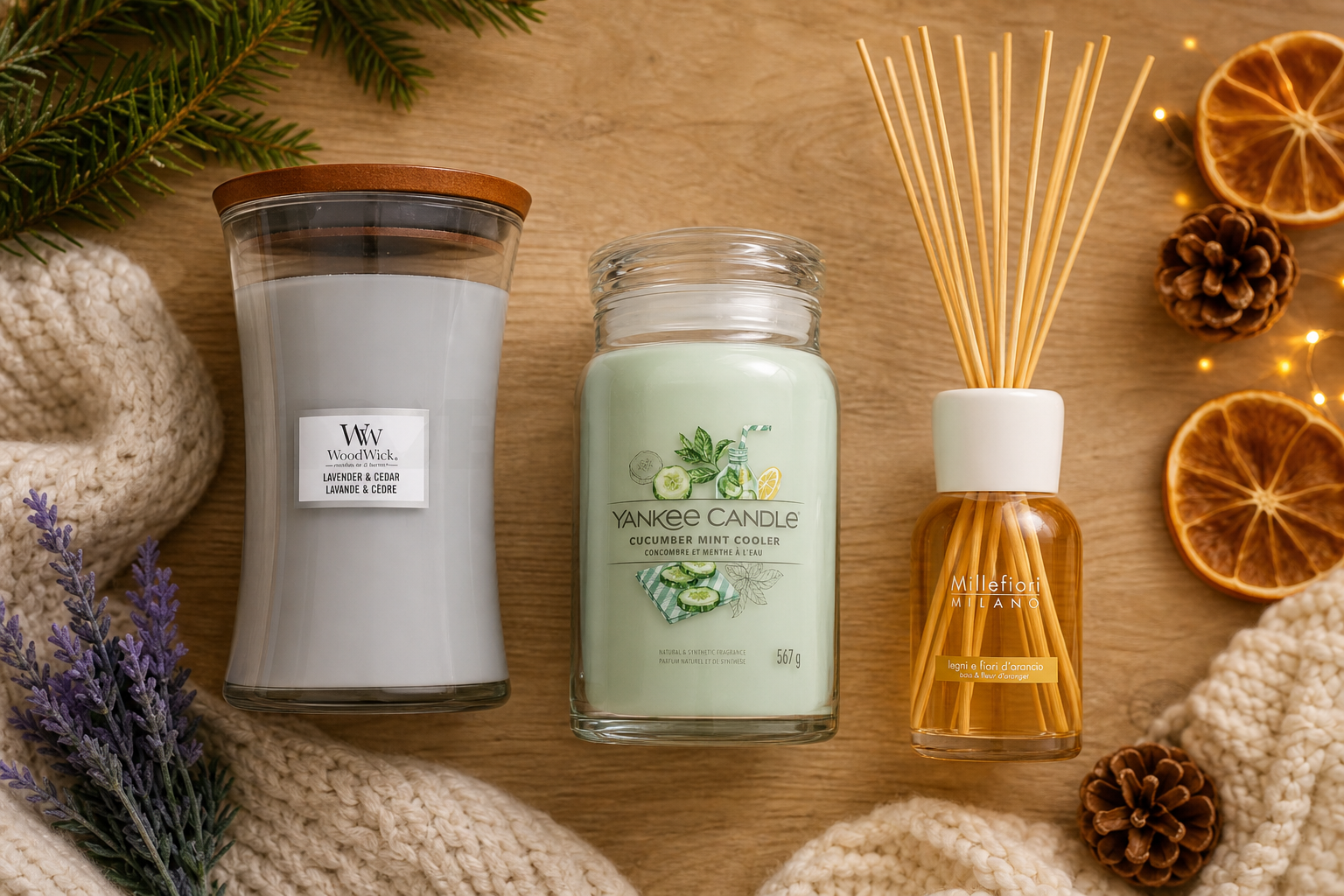 Tri ingrediencie aromaterapie doma: levanduľa, mäta, citrusy